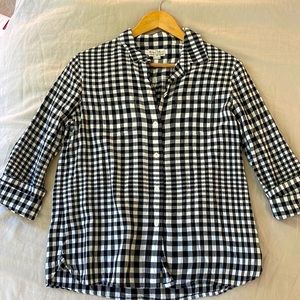 Broadway and Broome Plaid Button Down